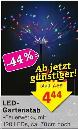 Wiglo Wunderland LED-Gartenstab »Feuerwerk« Angebot