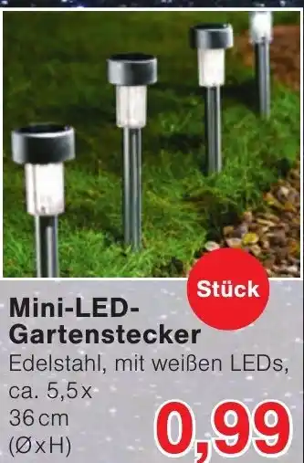 Wiglo Wunderland Mini-LED-Gartenstecker Angebot