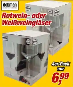 Posten Börse Rotwein- oder Weißweingläser Angebot