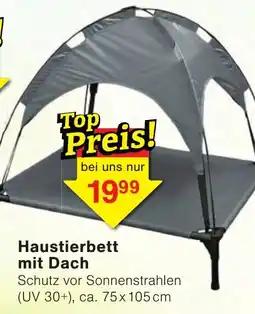 Wiglo Wunderland Haustierbett mit Dach Angebot