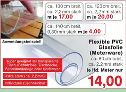 Wiglo Wunderland Flexible PVC Glasfolie Angebot