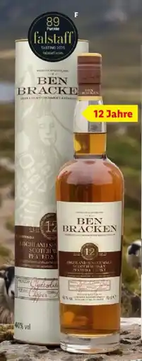 Lidl Ben Bracken Highland Single Malt Scotch Whisky Peated & Smoky Angebot