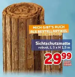 CENTERSHOP Sichtschutzmatte Angebot