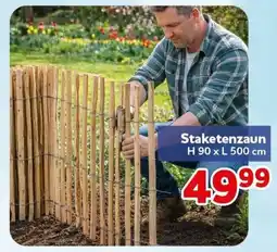 CENTERSHOP Staketenzaun Angebot