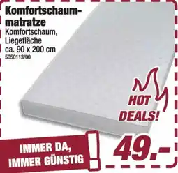 Poco Komfortschaummatratze Angebot