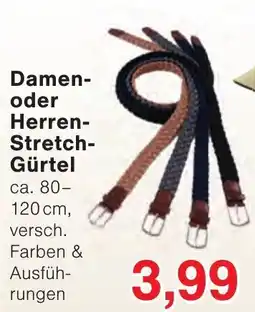 Wiglo Wunderland Damen- oder Herren-Stretch-Gürtel Angebot