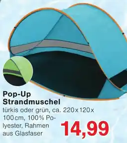 Wiglo Wunderland Pop-Up Strandmuschel Angebot