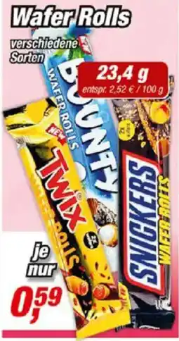 Posten Börse Wafer Rolls Angebot