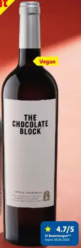 Lidl 2023 Boekenhoutskloof the chocolate block Swartland WO Angebot