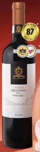 Lidl 2023 GAUDENZIO Lagrein Trentino DOC Angebot