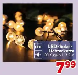 CENTERSHOP LED-Solar-Lichterkette Angebot