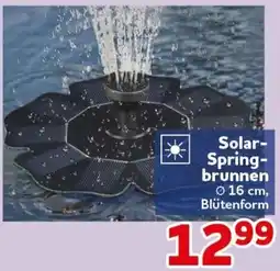 CENTERSHOP Solar-Springbrunnen Angebot