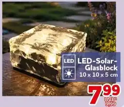 CENTERSHOP LED-Solar-Glasblock Angebot
