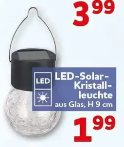 CENTERSHOP LED-Solar-Kristall-leuchte Angebot