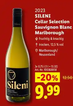 Lidl Sileni Cellar Selection Sauvignon Blanc Angebot