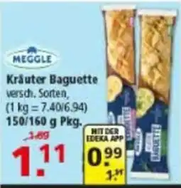 Multi Markt MEGGLE Kräuter Baguette Angebot