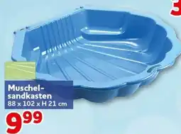 CENTERSHOP Muschel-sandkasten Angebot