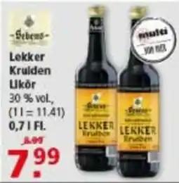 Multi Markt Lekker Krulden Likör Angebot