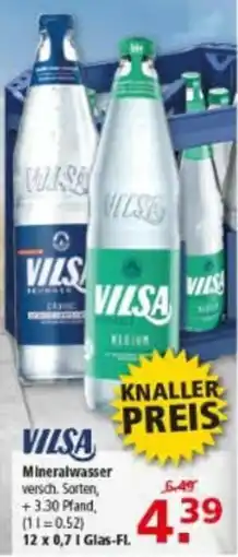 Multi Markt VILSA Mineralwasser Angebot