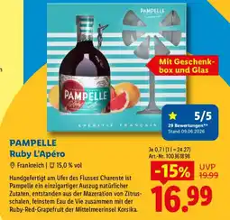 Lidl PAMPETELLE Ruby L'Apéro Angebot