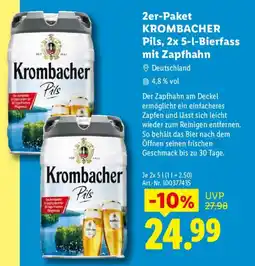 Lidl KROMBACHER Pils Angebot