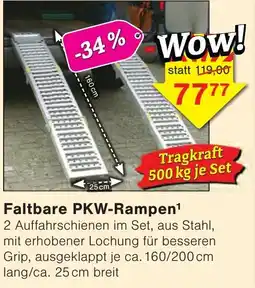 Wiglo Wunderland Faltbare PKW-Rampen Angebot
