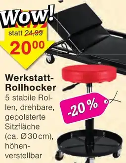 Wiglo Wunderland Werkstatt-Rollhocker Angebot