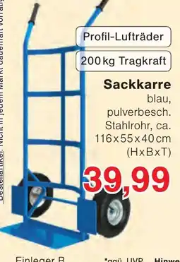 Wiglo Wunderland Sackkarre Angebot