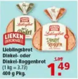 Multi Markt LIEKEN Dinkel- oder Dinkel-Roggenbrot Angebot