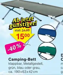 Wiglo Wunderland Camping-Bett Angebot