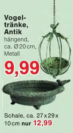 Wiglo Wunderland Vogeltränke, Antik Angebot