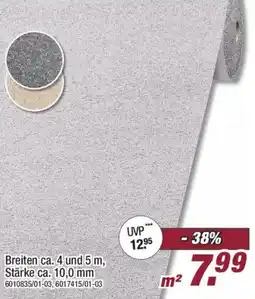 Poco ca. 4 und 5 m, Stärke ca. 10,0 mm Angebot