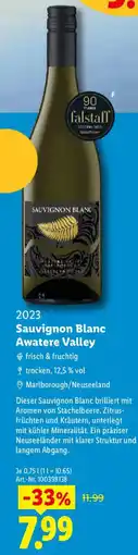 Lidl Sauvignon Blanc Awatere Valley Angebot
