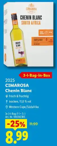 Lidl CIMAROSA Chenin Blanc Angebot