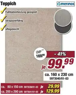 Poco Teppich merinos Angebot
