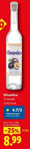 Lidl Slivovica Angebot