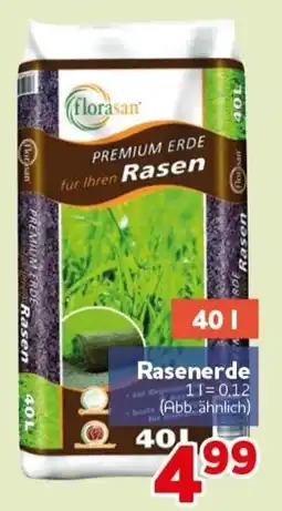 CENTERSHOP florasen PREMIUM ERDE für Ihren Rasen Angebot