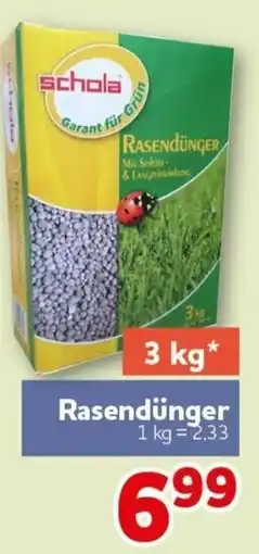 CENTERSHOP schola Rasendünger Angebot