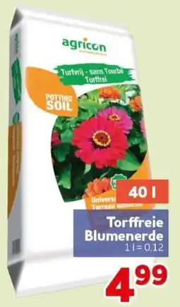 CENTERSHOP agricon Torffreie Blumenerde Angebot