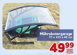 CENTERSHOP Mähroboter garage Angebot