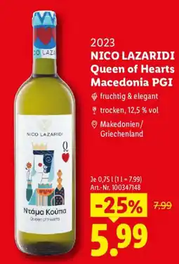 Lidl NICO LAZARIDI Queen of Hearts Angebot