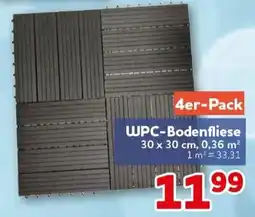 CENTERSHOP WPC-Bodenfliese Angebot