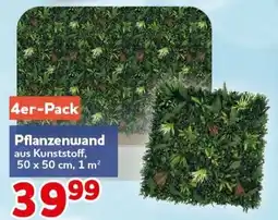 CENTERSHOP Pflanzenwand aus Kunststoff Angebot