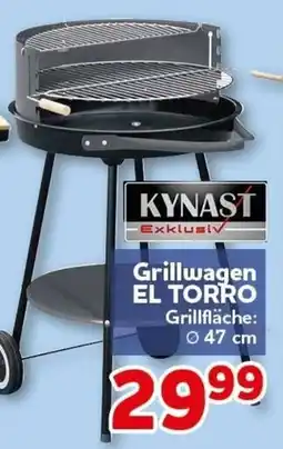CENTERSHOP KYNAST Grillwagen EL TORRO Angebot