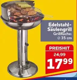 CENTERSHOP Edelstahl-Säulengrill Angebot