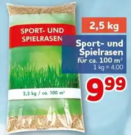 CENTERSHOP Sport- und Spielrasen Angebot