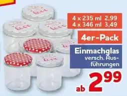 CENTERSHOP Einmachglas Angebot