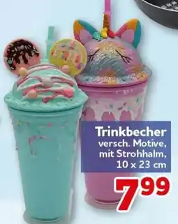 CENTERSHOP Trinkbecher versch. Motive Angebot