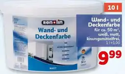 CENTERSHOP Renolin Wand- und Deckenfarbe Angebot