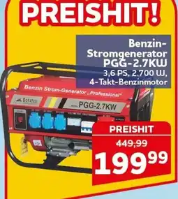 CENTERSHOP Benzin-Stromgenerator PGG-2.7KW Angebot